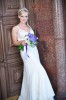 Букет невесты №1 "Натали" из эустомы и ванды - Доставка цветов в Екатеринбурге
