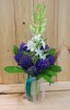 Свадебный букет невесты с синими гиацинтами - Доставка цветов в Екатеринбурге