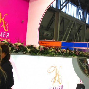 Оформление выставки «JUNWEX Екатеринбург» - Доставка цветов в Екатеринбурге