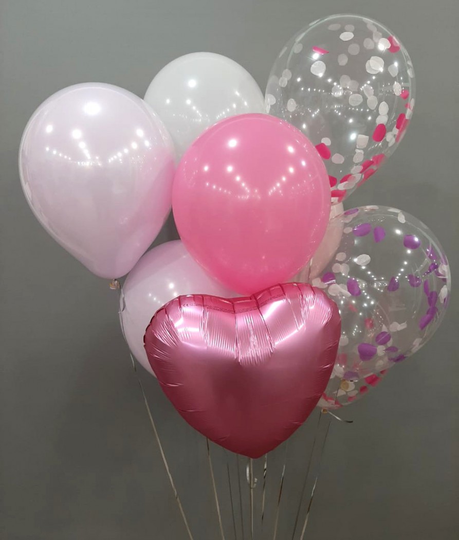 Подарочный набор воздушных шаров "Вся моя нежность..."