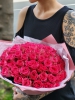 СЕРИЯ: МОНО. Букет из 51 розовой розы (Кения, 40см) - Доставка цветов в Екатеринбурге
