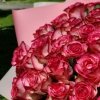 АКЦИЯ. Букет из 51 розы (Кения, 40см) - Доставка цветов в Екатеринбурге