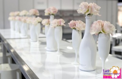Маленькие композиции для украшения свадебных столов - Доставка цветов в Екатеринбурге