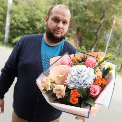 Букет "Бархатный сезон" - Доставка цветов в Екатеринбурге