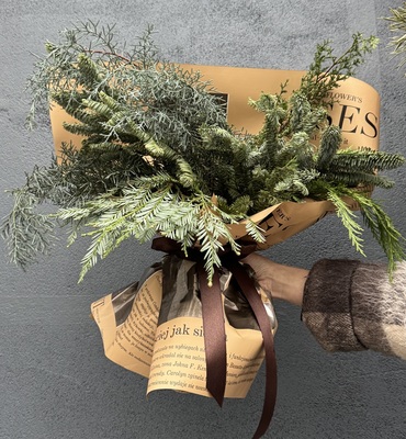 Букет «Зимний» - Доставка цветов в Екатеринбурге