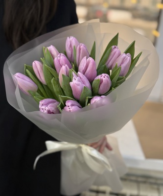 Нежные тюльпаны  - Доставка цветов в Екатеринбурге