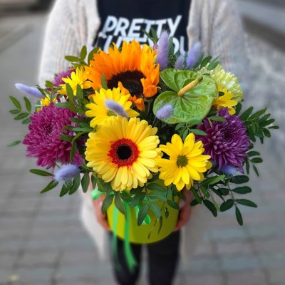 Осенний блюз - Доставка цветов в Екатеринбурге