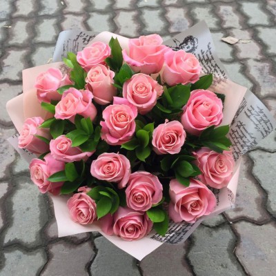 Букет “Розовый оникс” - Доставка цветов в Екатеринбурге