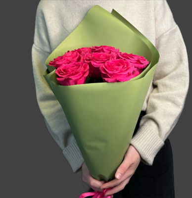 Букет из 7 роз - Доставка цветов в Екатеринбурге